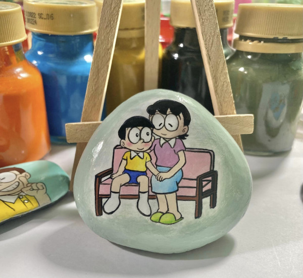 Trannh đá Nobita và Mẹ