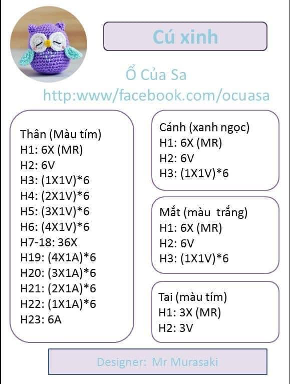 Chart móc cú xinh.