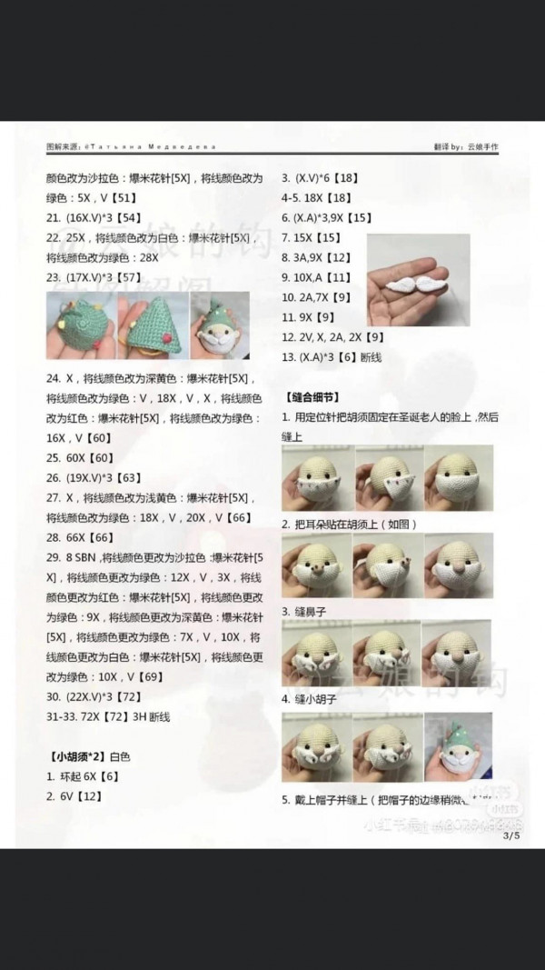 Chart móc búp bê ông già shengyuan