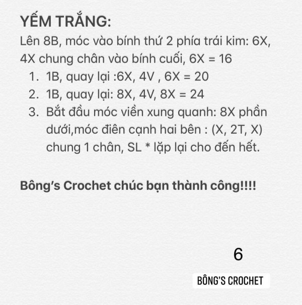 Yếm trắng.