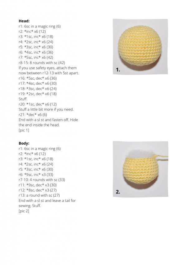 chart móc phần đầu, phần thân.