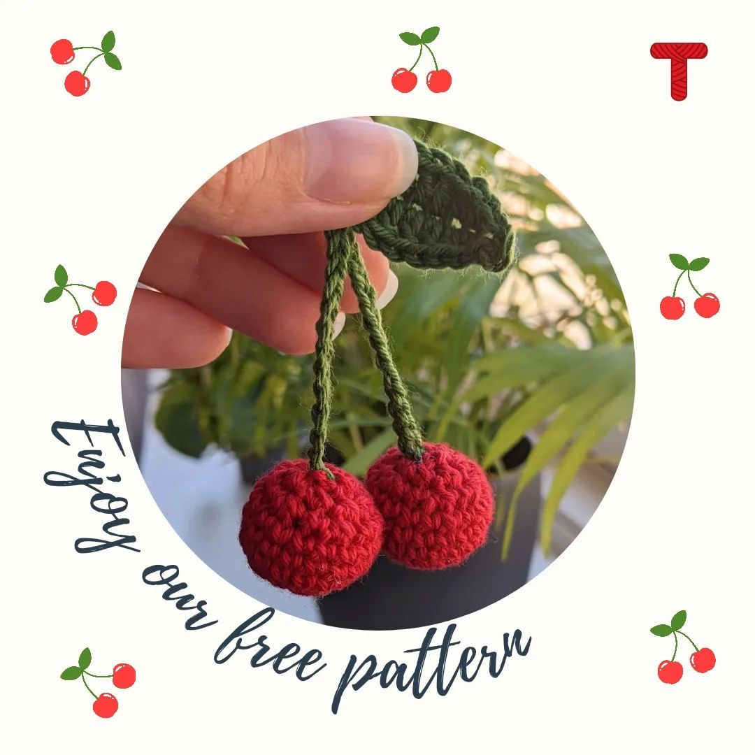 Cherry crochet pattern