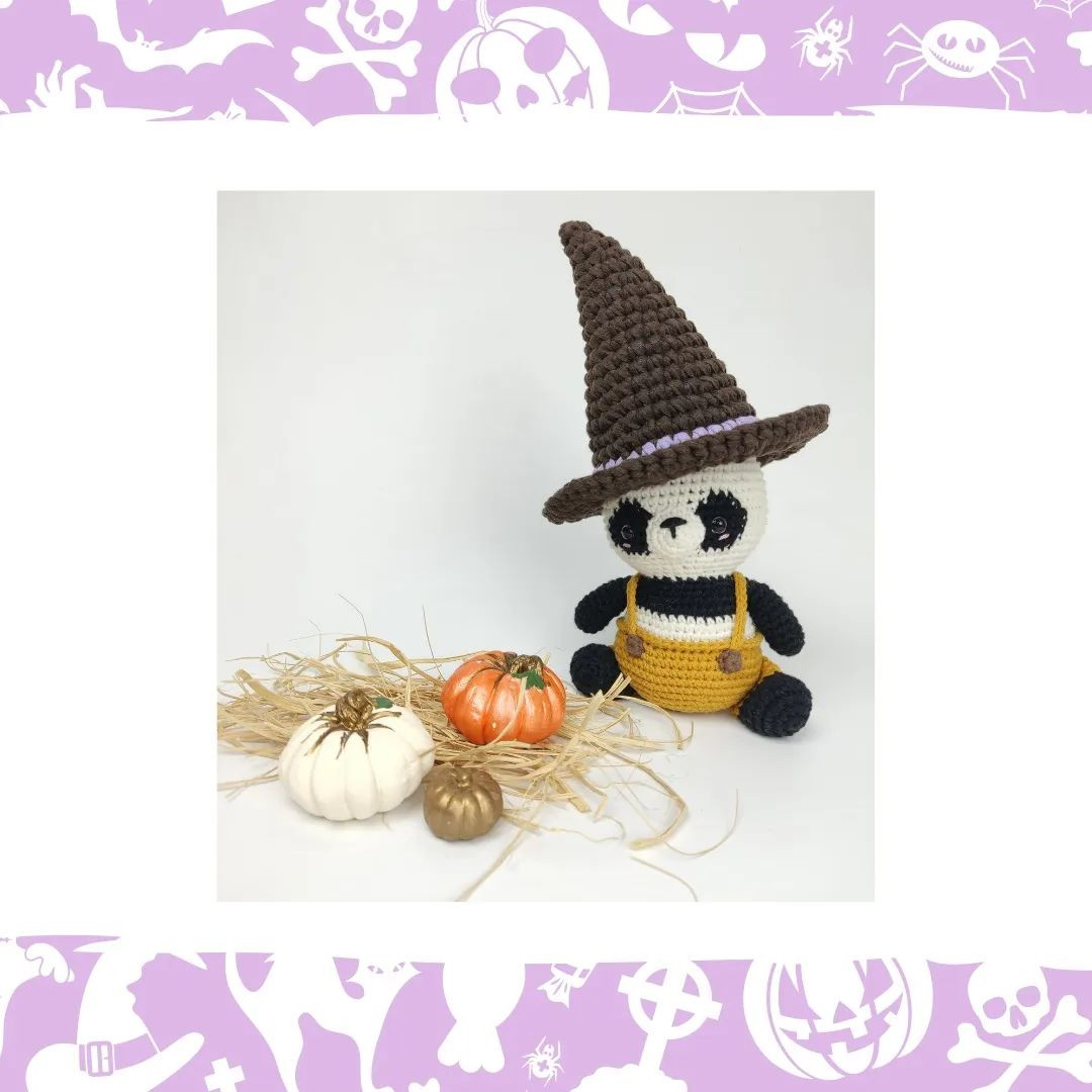 Crazy witch hat crochet pattern for halloween