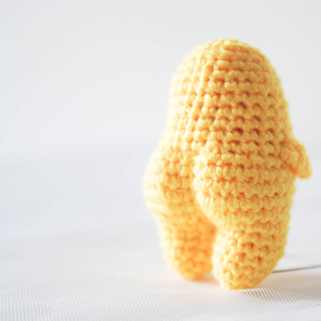 Gudetama crochet pattern