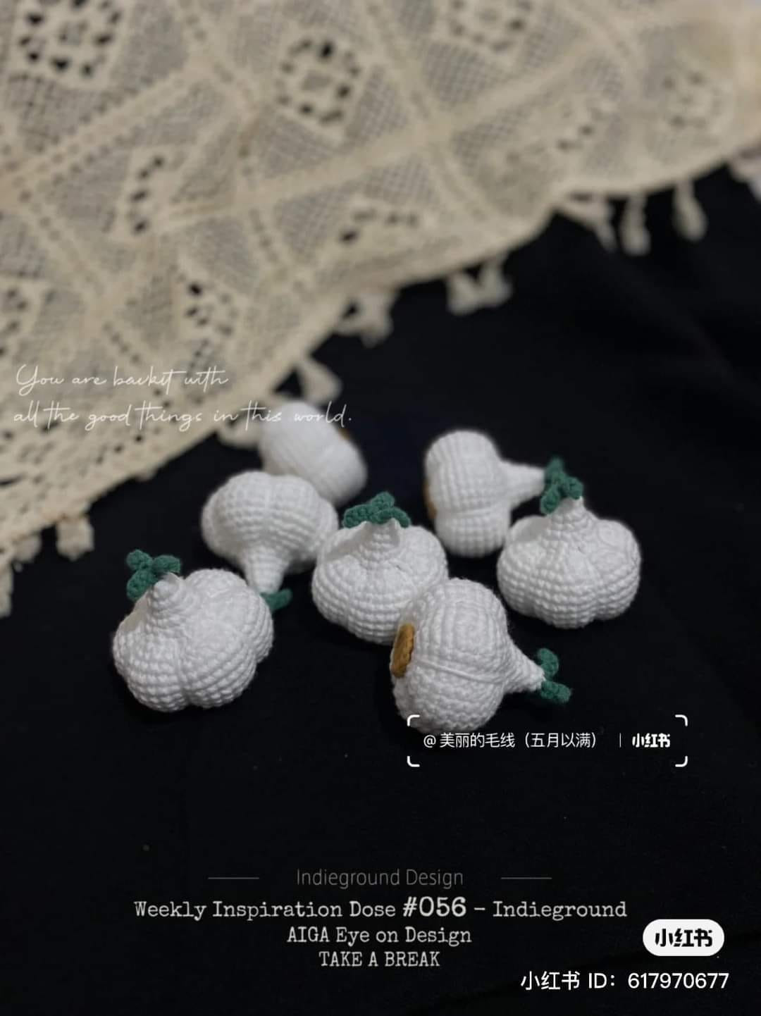 Green onion crochet pattern