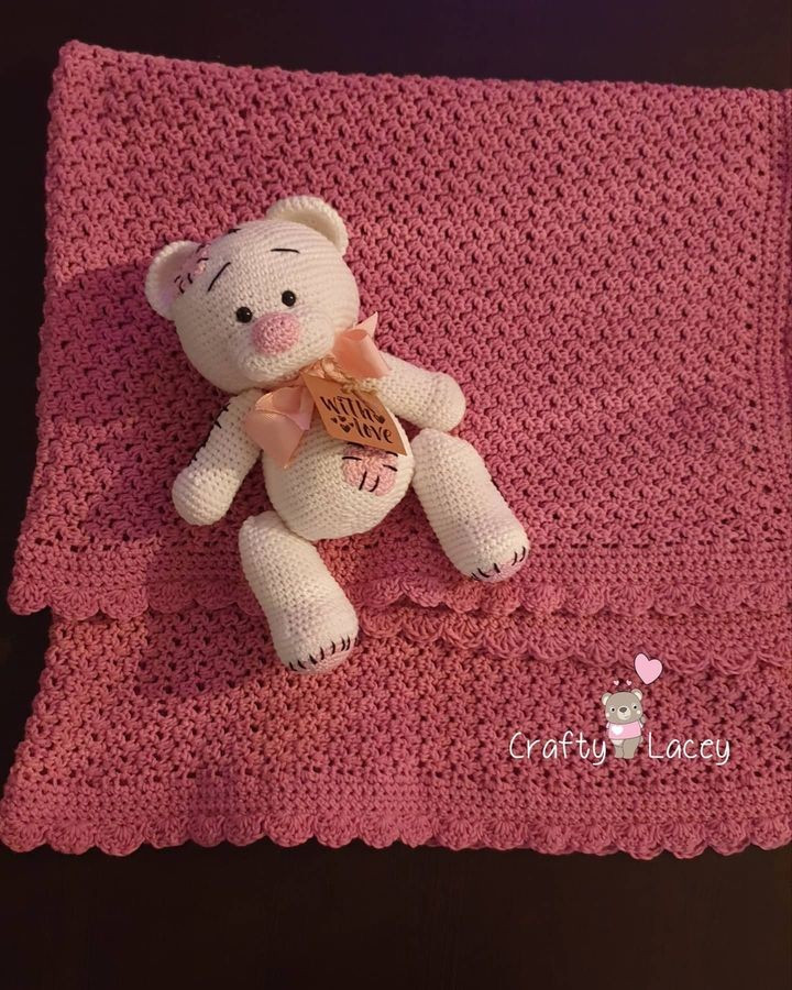 Sewing white bear crochet pattern