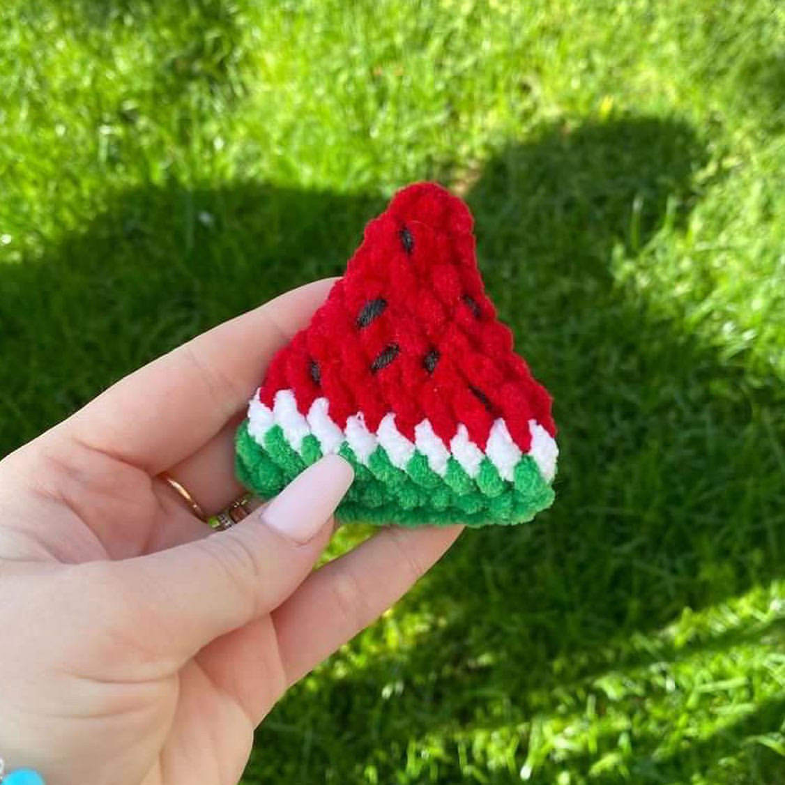 Watermelon crochet pattern