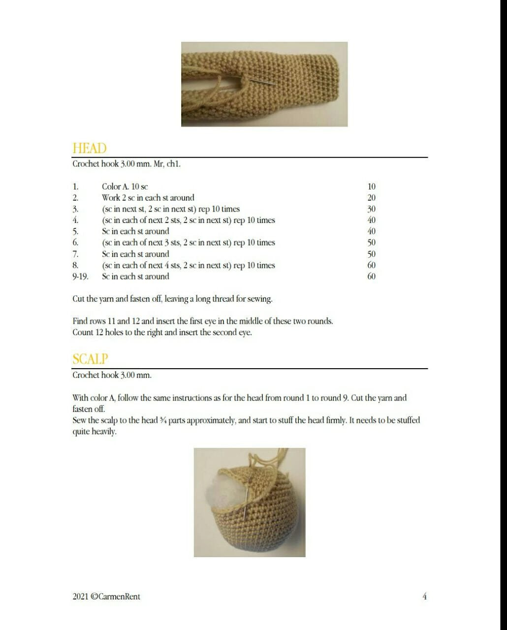 alberto crochet pattern
