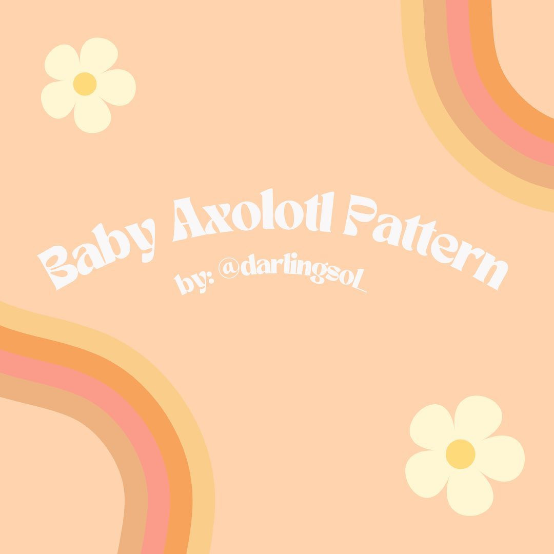 baby axolotl pattern free