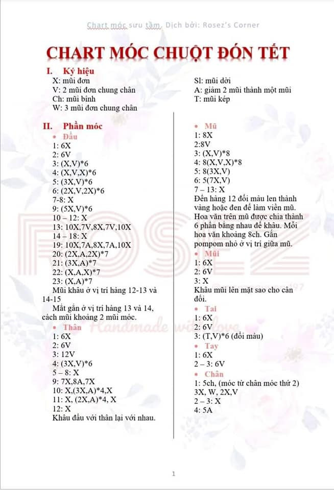 Chart móc chuột đón tết