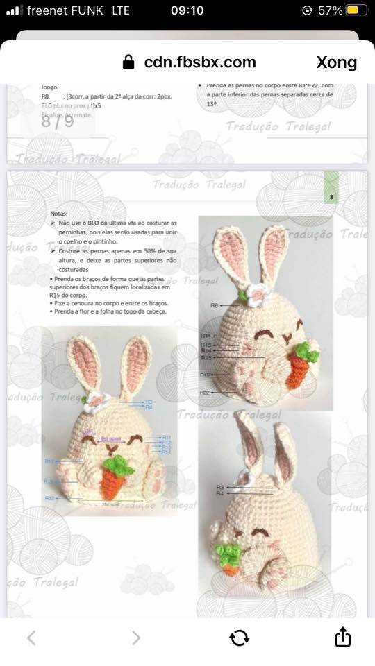 chicks and rabbits crochet pattern