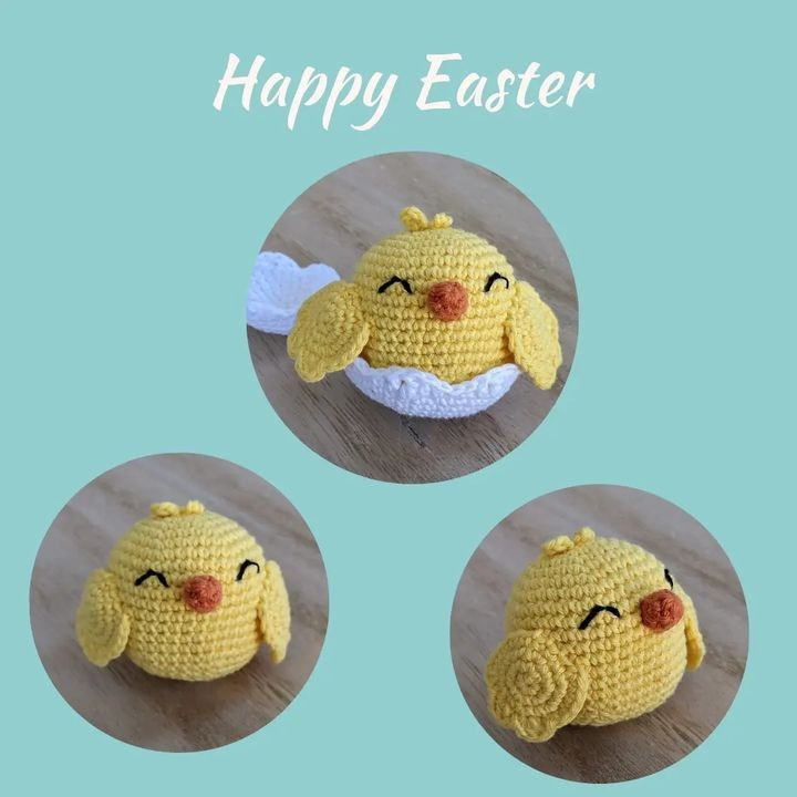 crochet free pattern chicken in egg