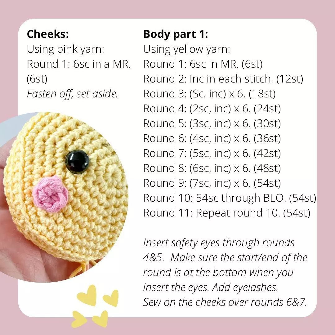 crochet little sun free pattern