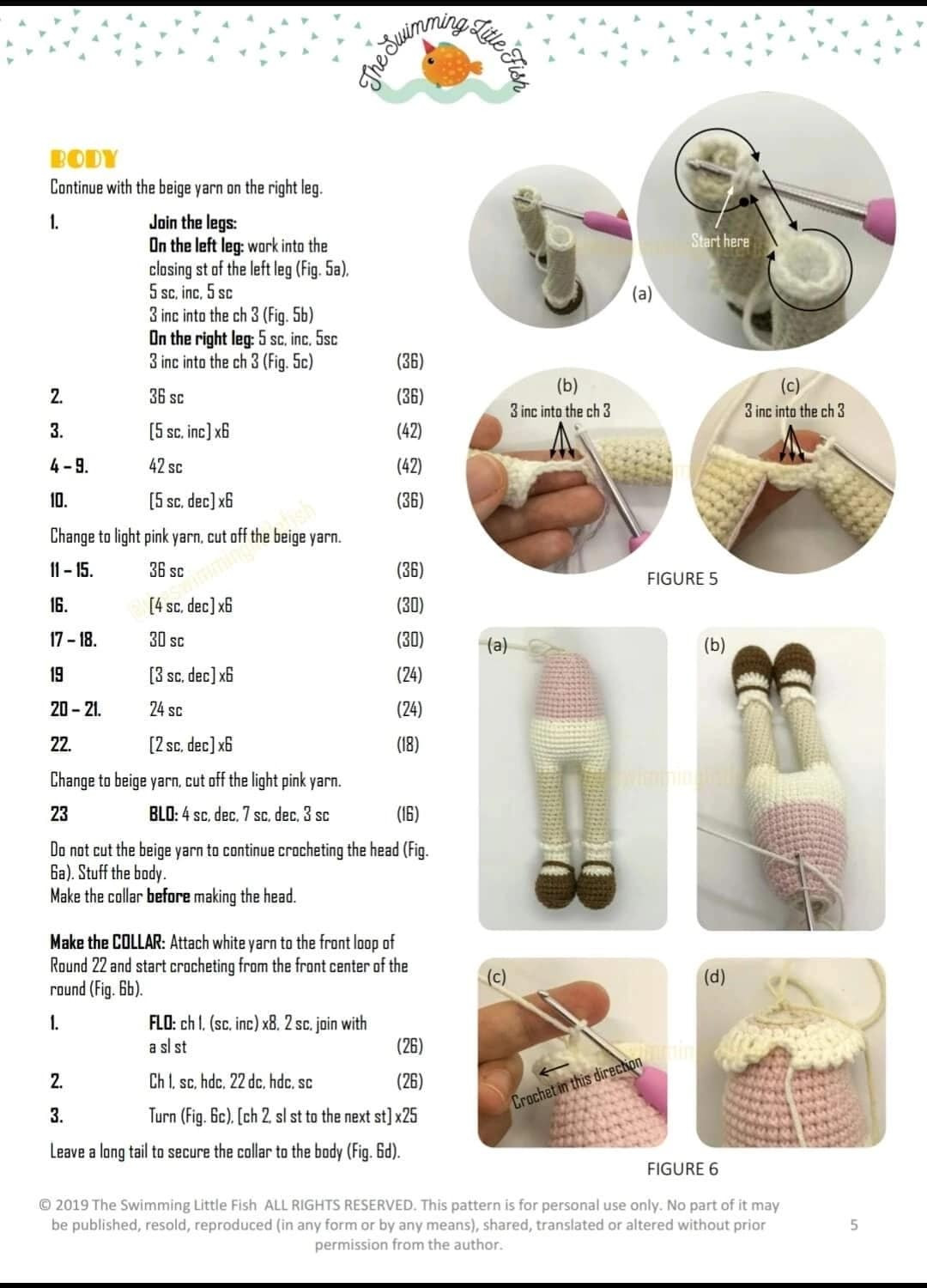 Crochet pattern pit the rabbit