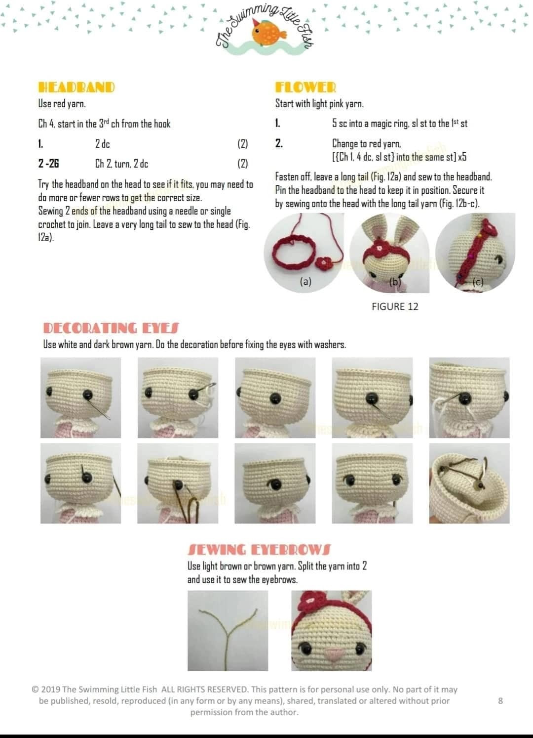 Crochet pattern pit the rabbit