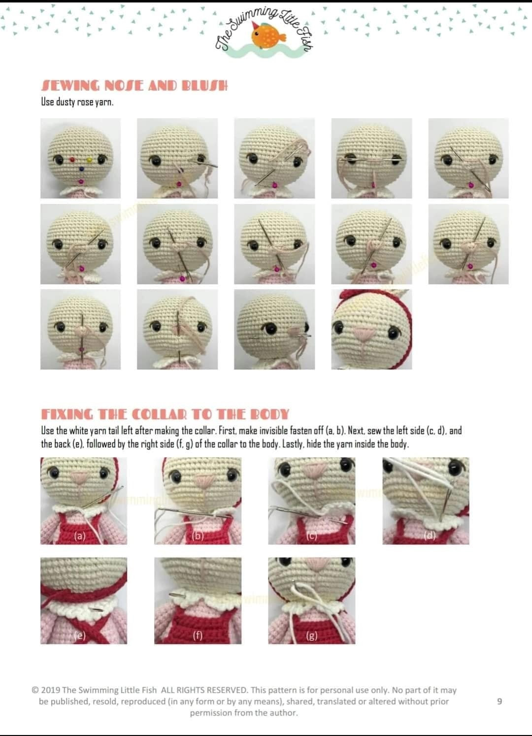 Crochet pattern pit the rabbit