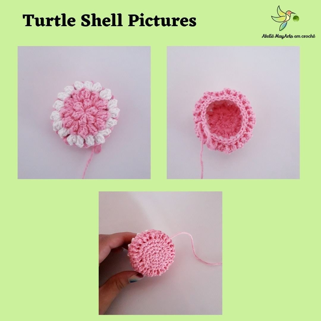 Cute baby turtle crochet pattern