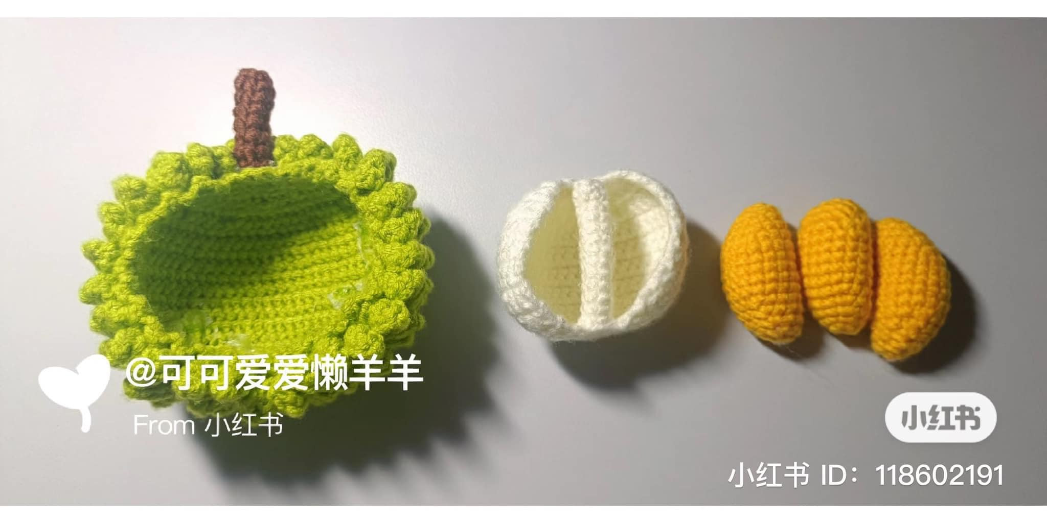 durian crochet pattern