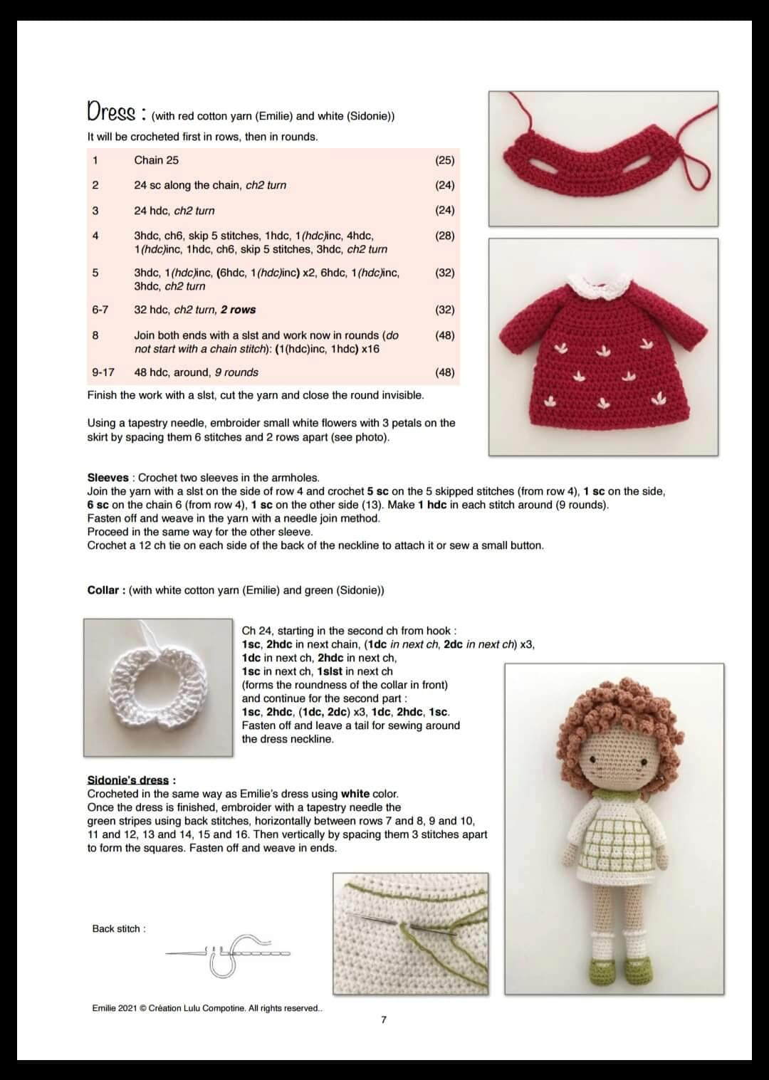 Emilie arthur and sidonie crochet pattern