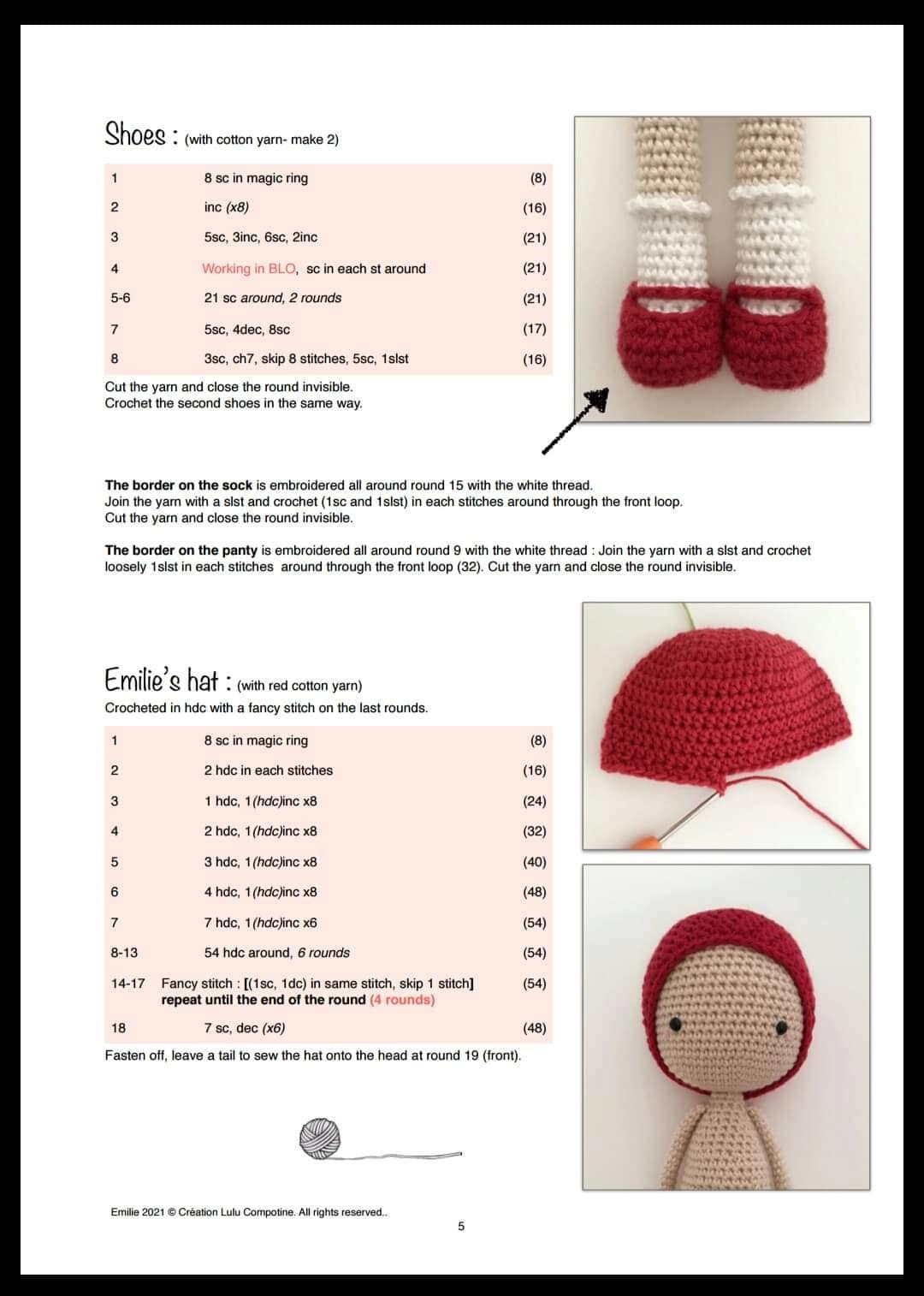 Emilie arthur and sidonie crochet pattern