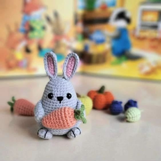 free crochet easter bunny