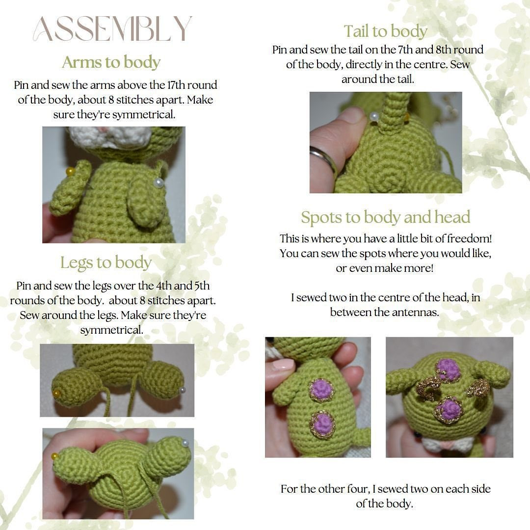 Free Crochet Pattern Cat Erpillar