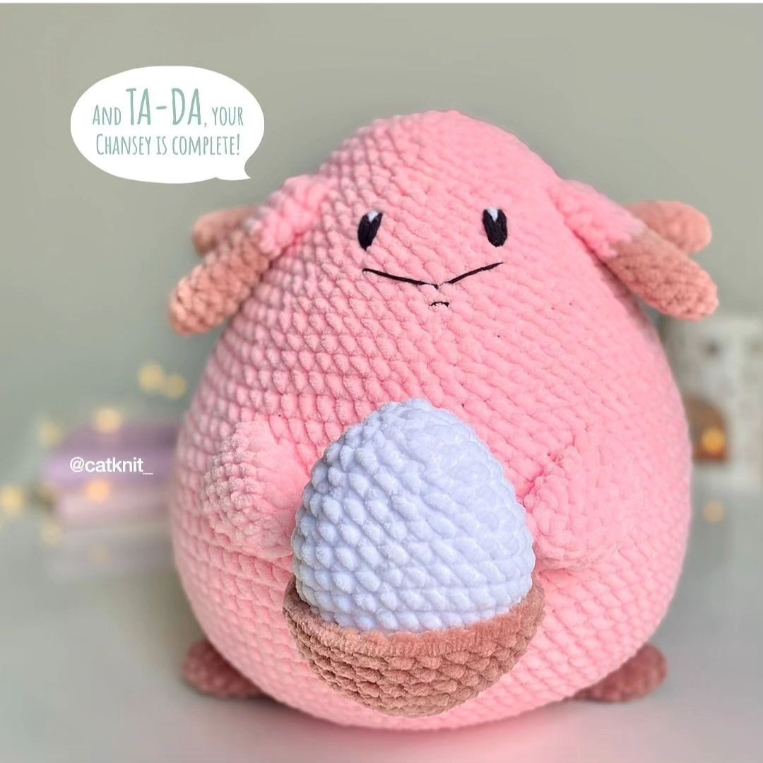 free crochet pattern chansey