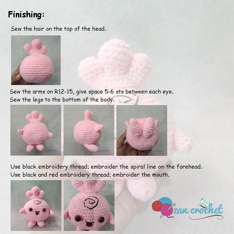 free crochet pattern igglybuff