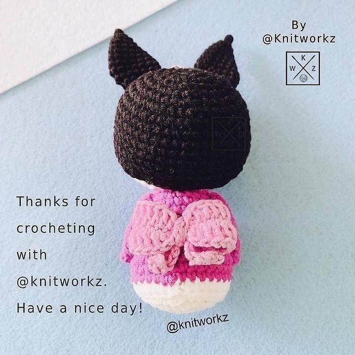 free pattern kuromi