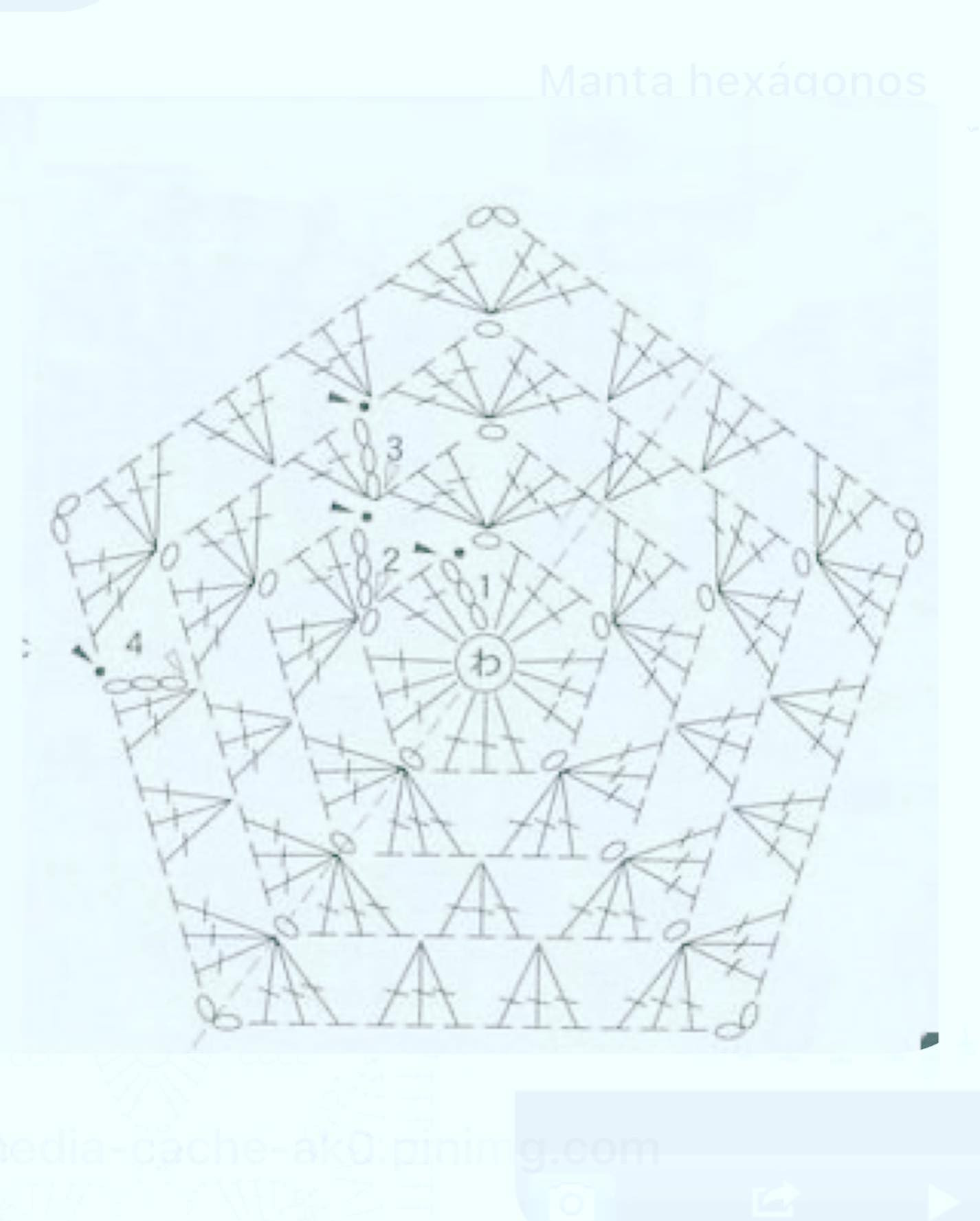 free pink hexagon pattern.
