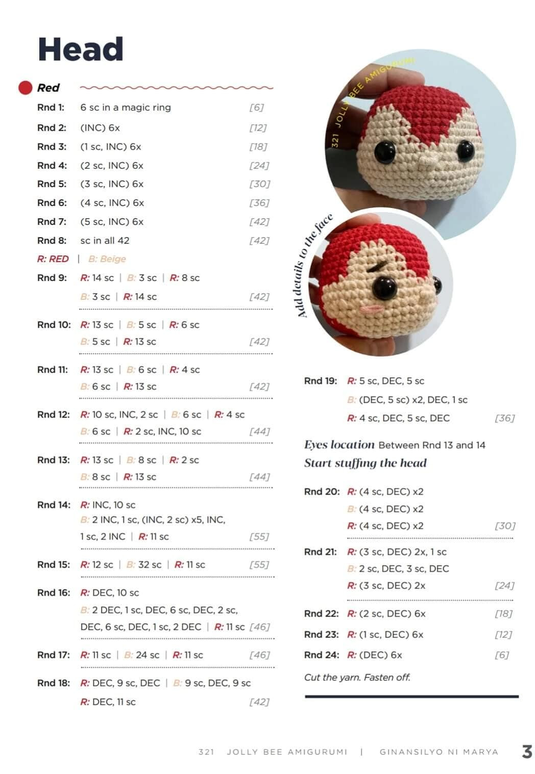 inspired amigurumi pattern