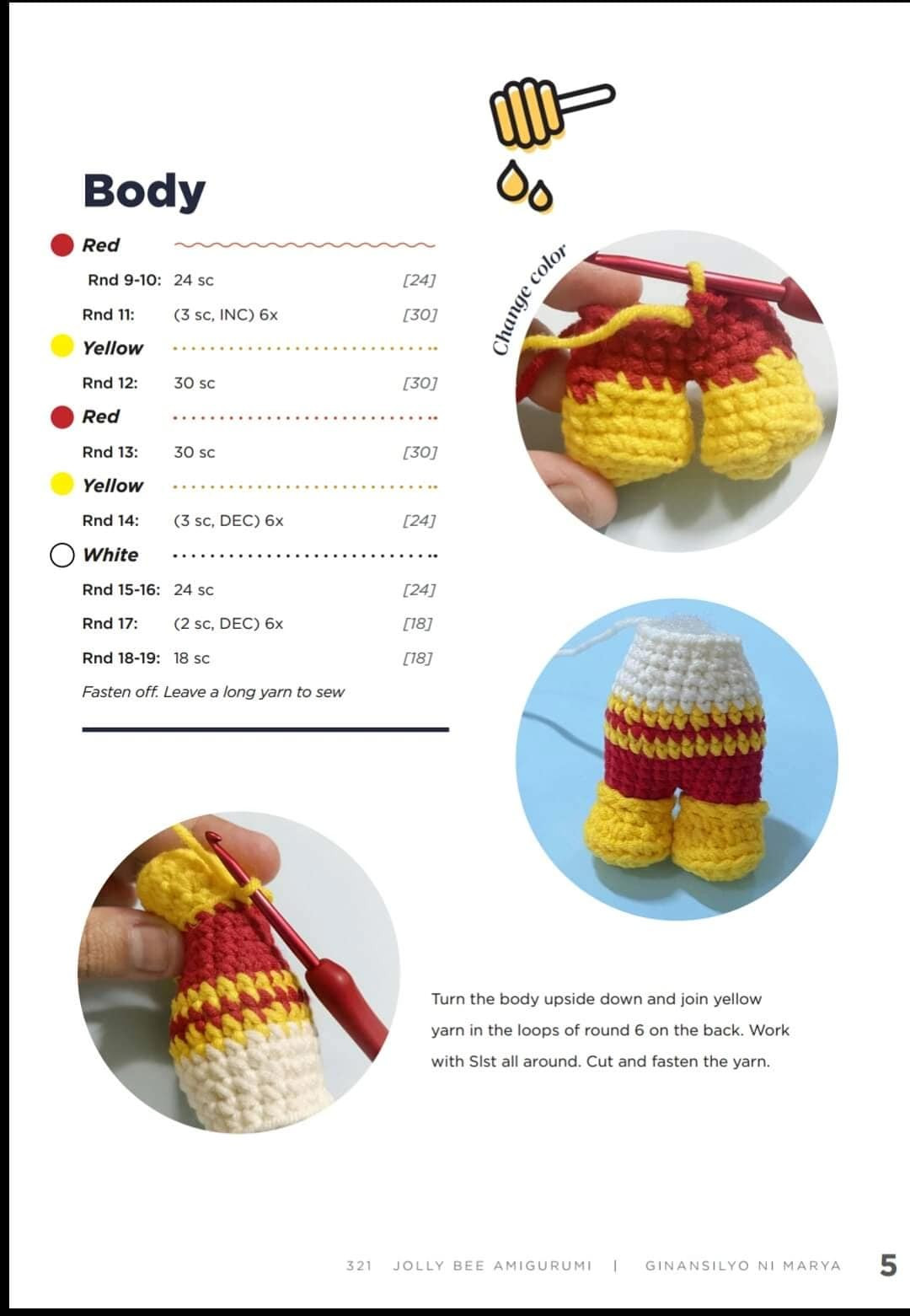 inspired amigurumi pattern