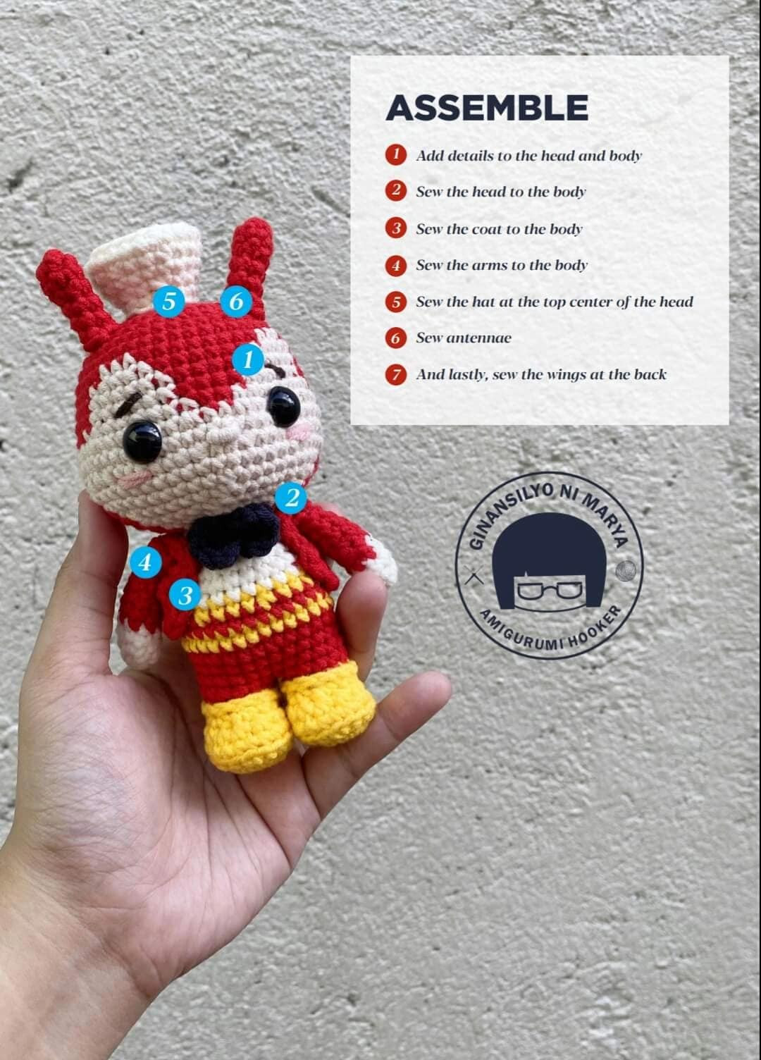 inspired amigurumi pattern