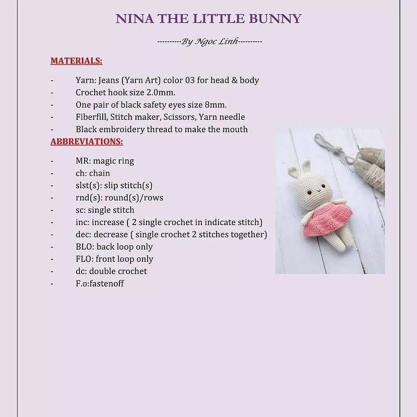 Nina the little bunny