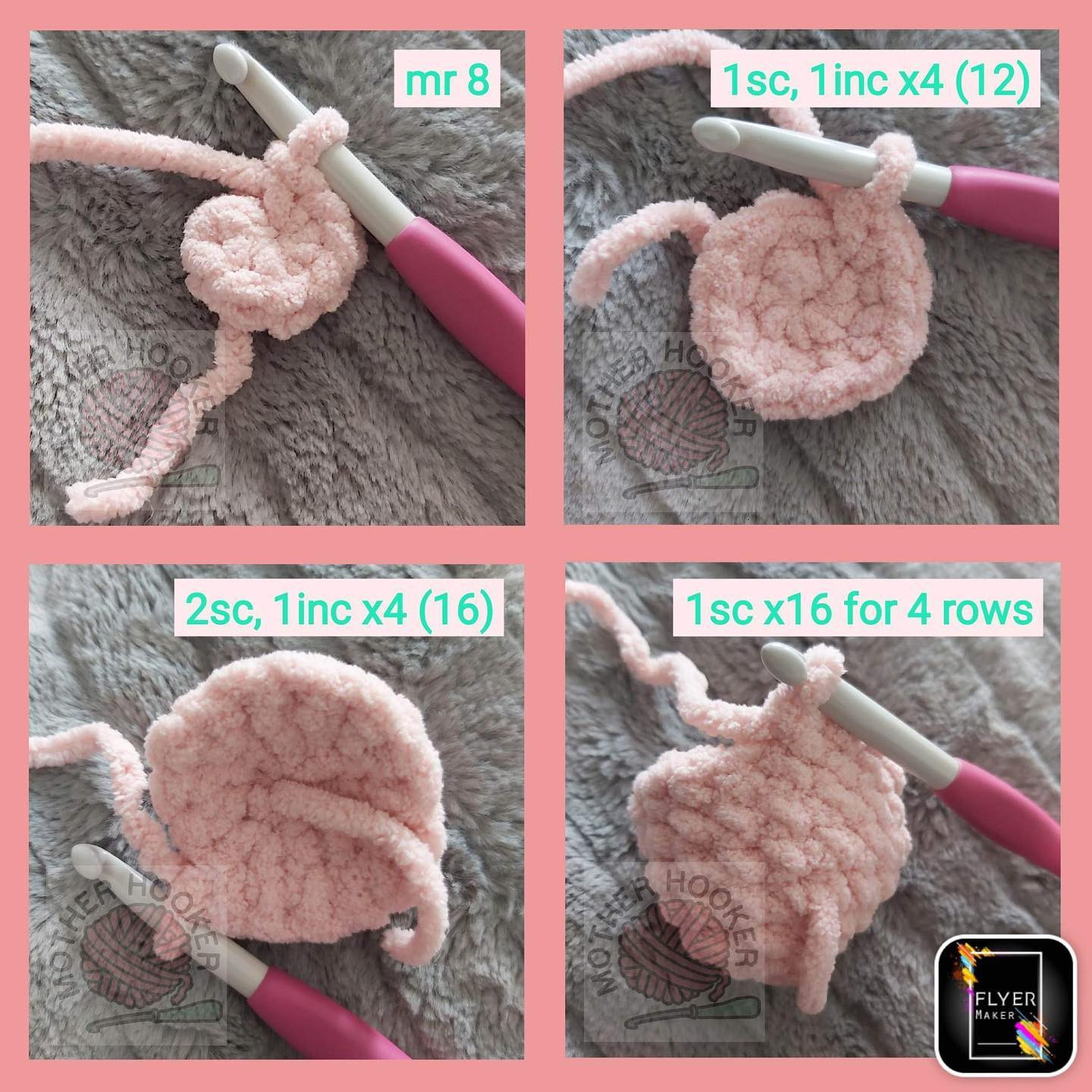 Piggy crochet pattern