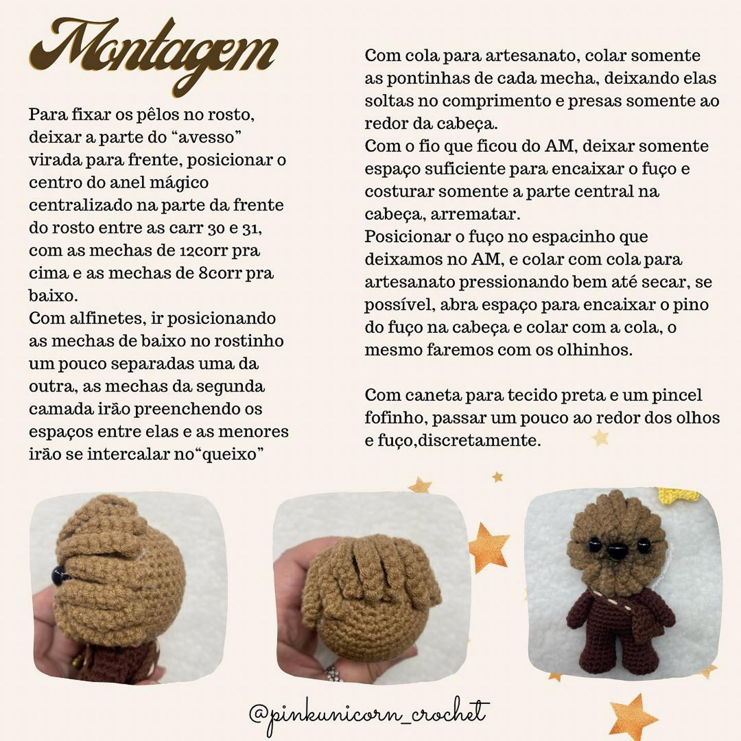 baby chewbacca crochet pattern