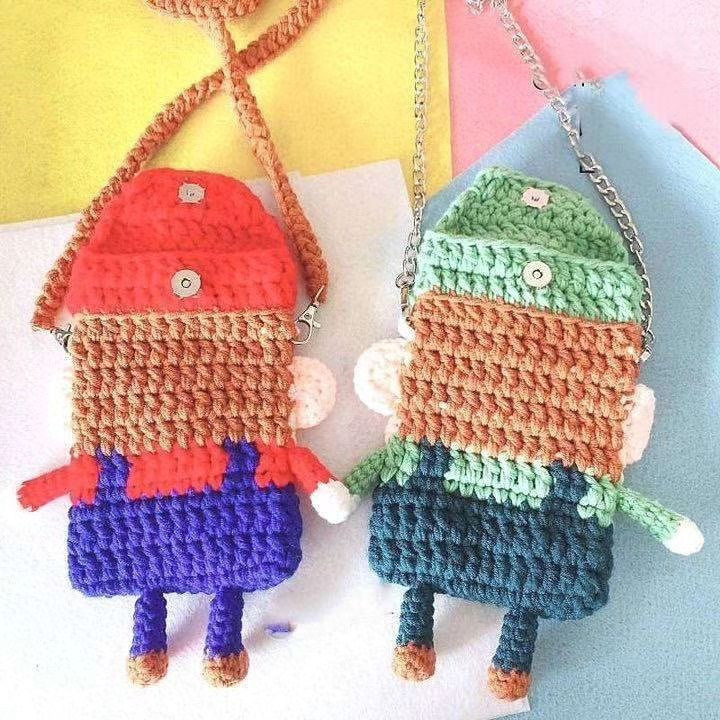 bag mario crochet pattern