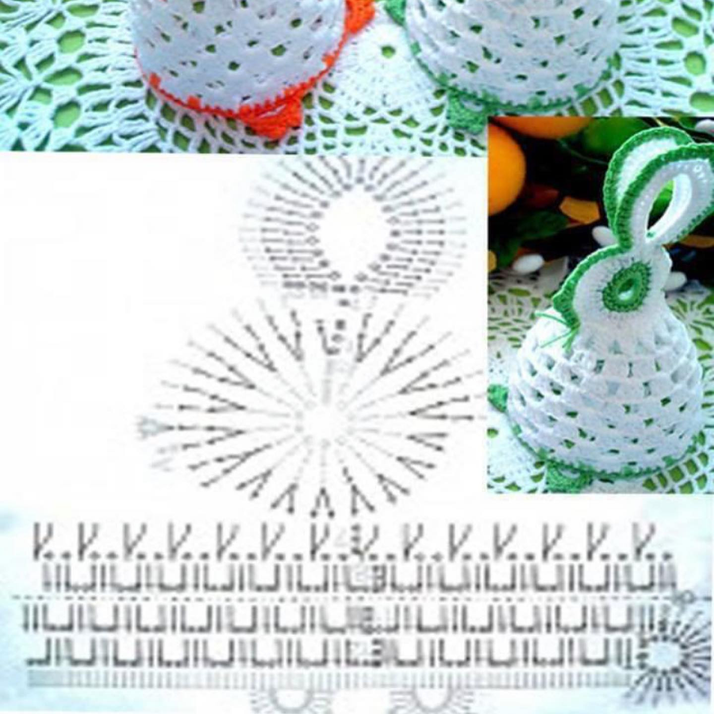 chicken, rabbit free crochet pattern
