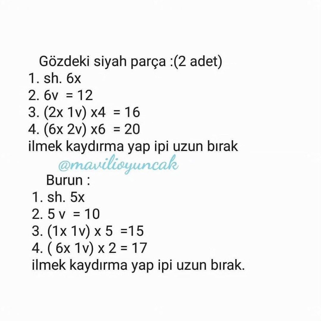 ——🐼Çok güzel bir #yenidoğanseti nin ilk parçası olan hem vik vik li hem çıngırakli #amigurumipanda çıngırağın #ucretsiztarif ini paylaşıyorum 🐼🐼Keyifle örmeniz dileğiyle 🐼🐼🐼.. ..Her daim desteğini esirgemeyen@pembedugmee Tuğba hanıma çok teşekkür ediyorum 😍 😍 😍..@mavilioyuncak..#amigurumicingirak#amigurumitarif#ucretsizamigurumitarif