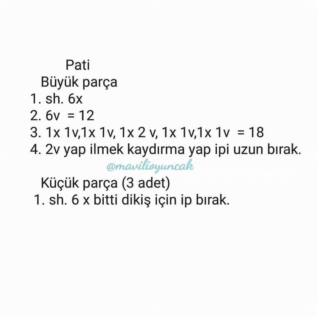 ——🐼Çok güzel bir #yenidoğanseti nin ilk parçası olan hem vik vik li hem çıngırakli #amigurumipanda çıngırağın #ucretsiztarif ini paylaşıyorum 🐼🐼Keyifle örmeniz dileğiyle 🐼🐼🐼.. ..Her daim desteğini esirgemeyen@pembedugmee Tuğba hanıma çok teşekkür ediyorum 😍 😍 😍..@mavilioyuncak..#amigurumicingirak#amigurumitarif#ucretsizamigurumitarif