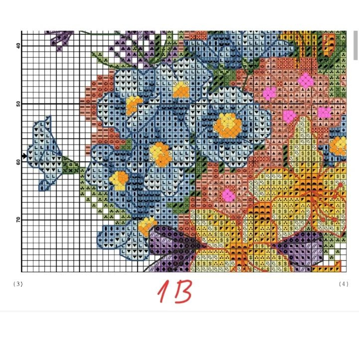free crochet flower decoration