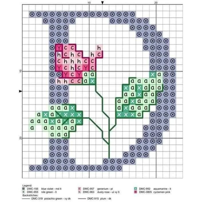 free crochet pattern alphabet.