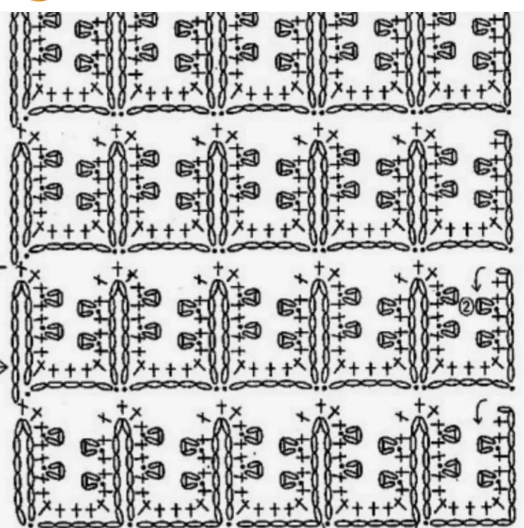 free crochet pattern carpet crochet stitches.