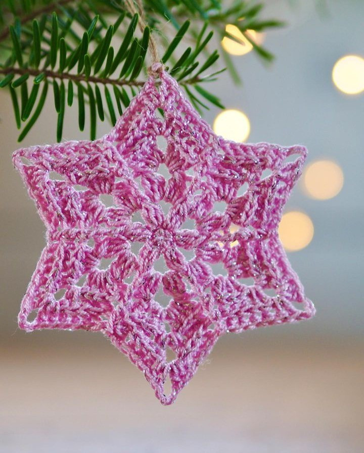 free crochet pattern chart star shape