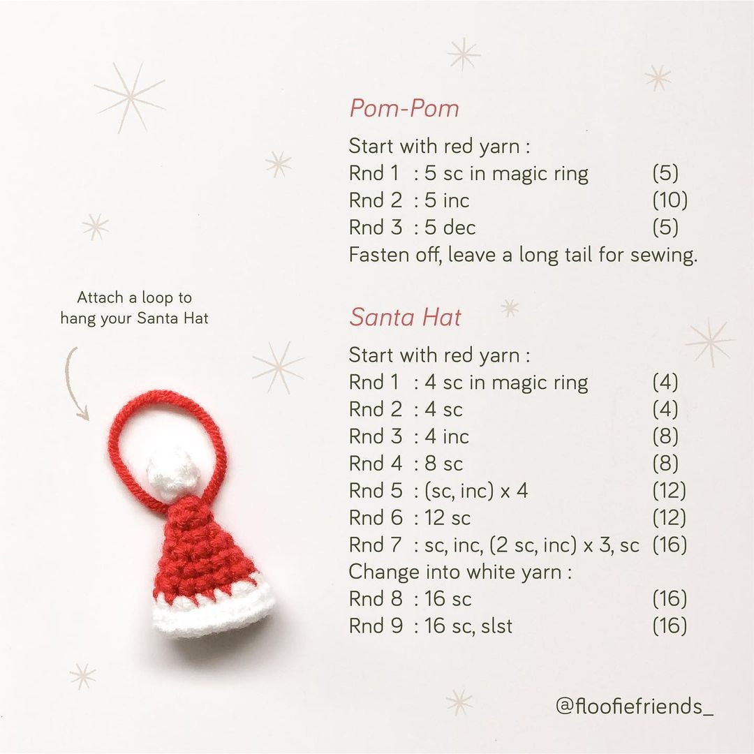 free crochet pattern christmas