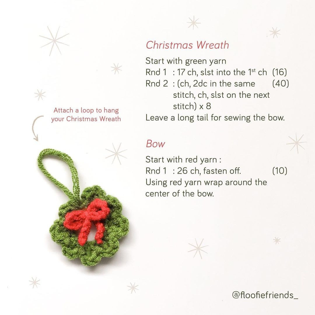 free crochet pattern christmas