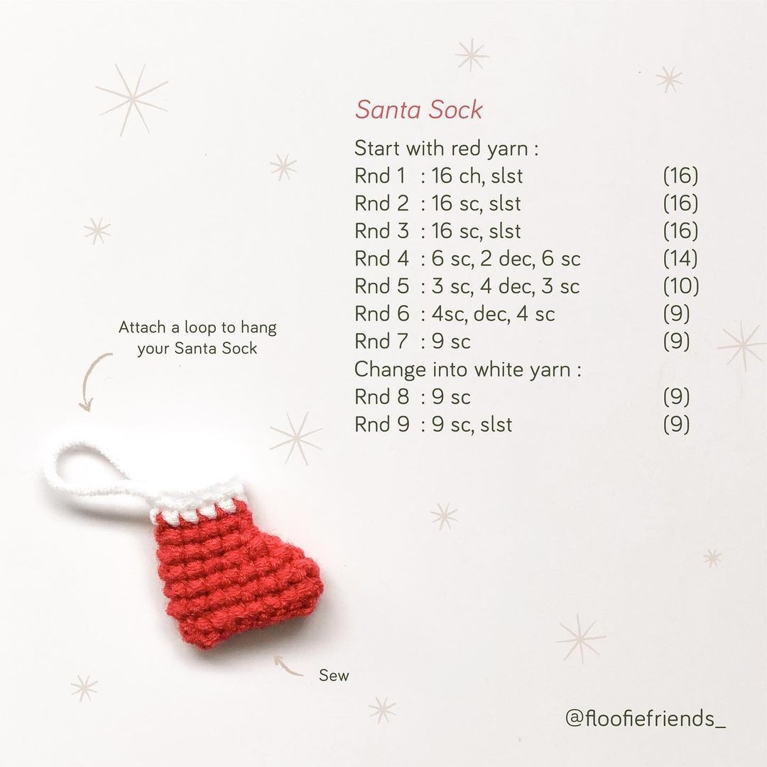 free crochet pattern christmas