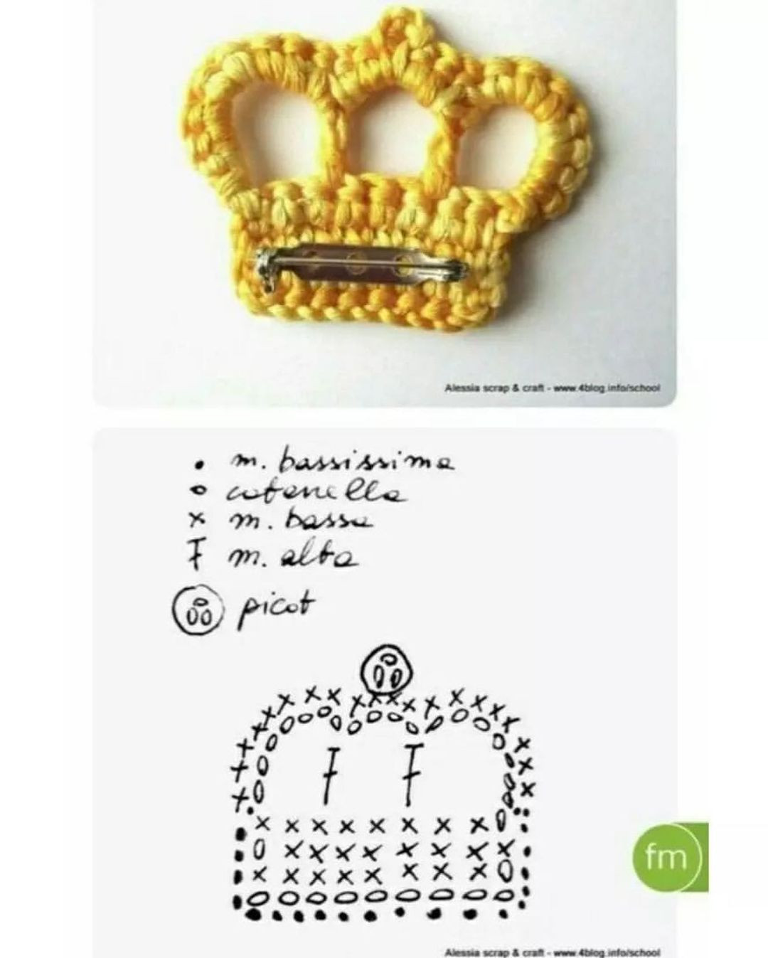 free crochet pattern cloud, drop, crown....