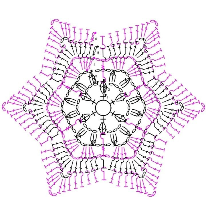 free crochet pattern coasters star shape