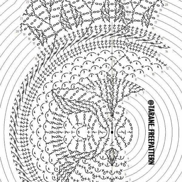 free crochet pattern dream catcher owl shape